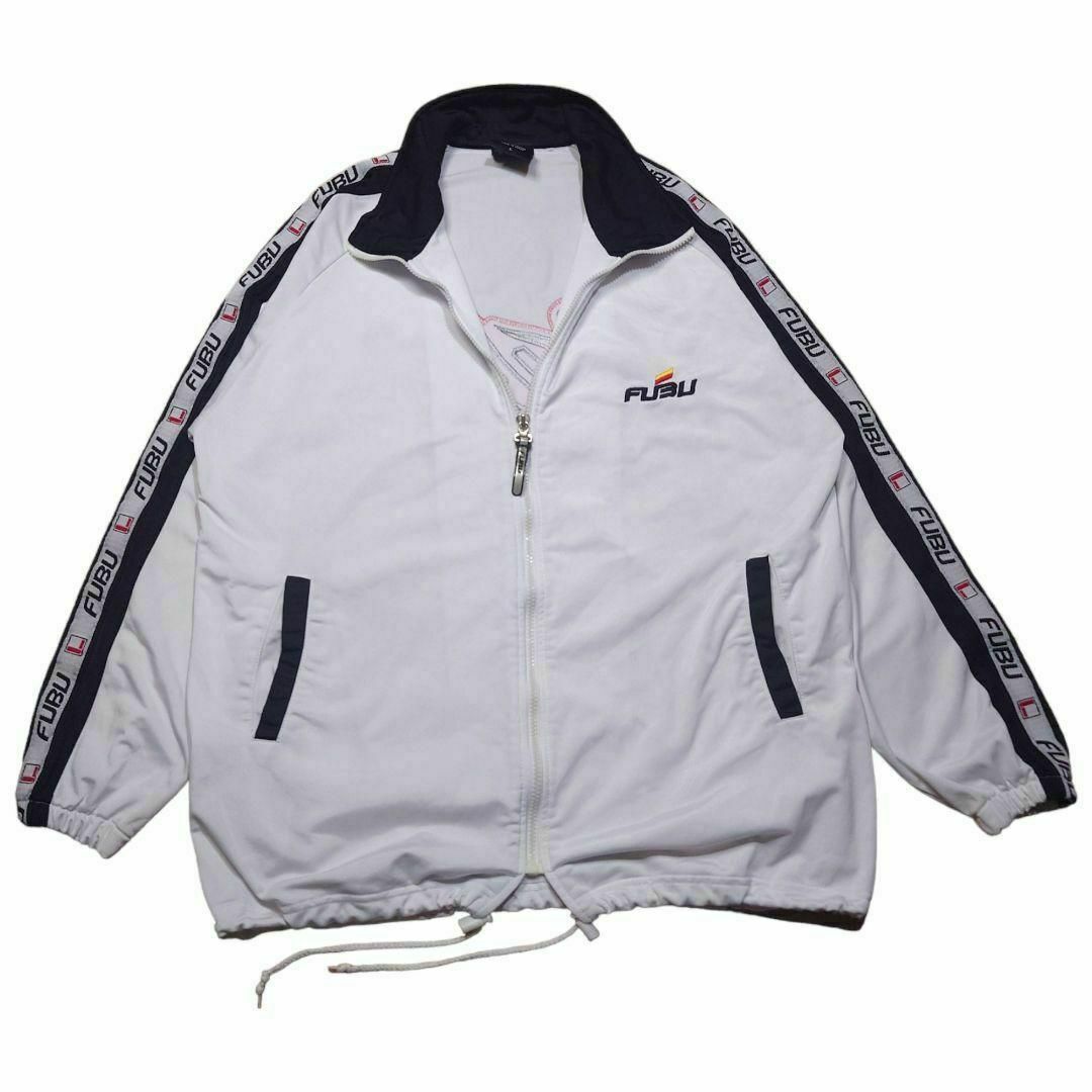FUBU - 90s FUBU ビッグロゴ刺繍 トラックジャケット 古着 フブ FUBU - 90s FUBU ビッグロゴ刺繍 トラックジャケット 古着 フブ