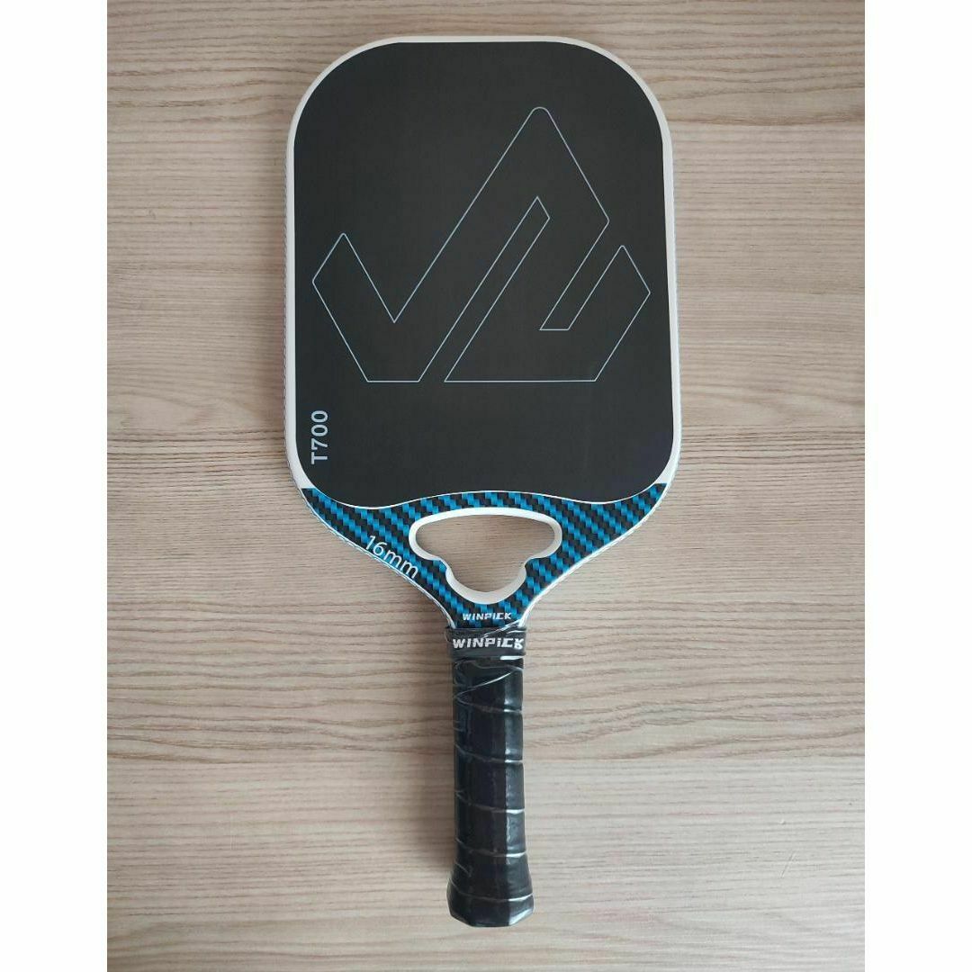 ピックルボール パドル WINPICK T700生カーボンファイバー テフロン ピックルボール パドル WINPICK T700生カーボンファイバー テフロン