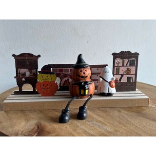 【新品】ハロウィンの置物セット(置物)