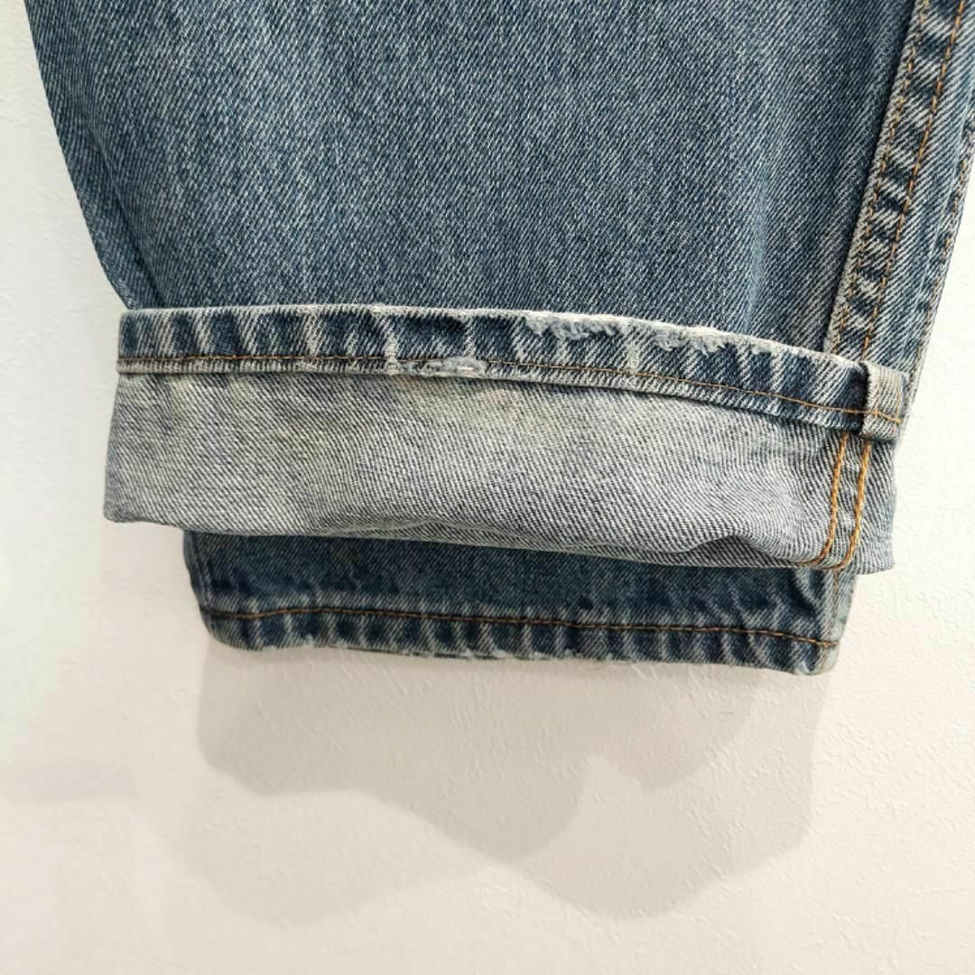 Levi's - リーバイス550 W36 ダークブルーデニム 青 パンツ ヒゲ Levi's - リーバイス550 W36 ダークブルーデニム 青 パンツ ヒゲ