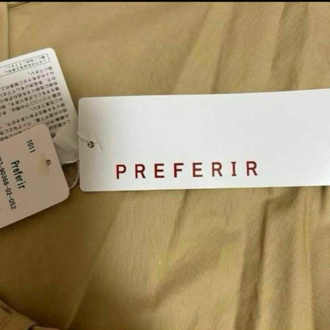 PREFERIR - ☆0304 プレフェリール プリーツトレンチコート M