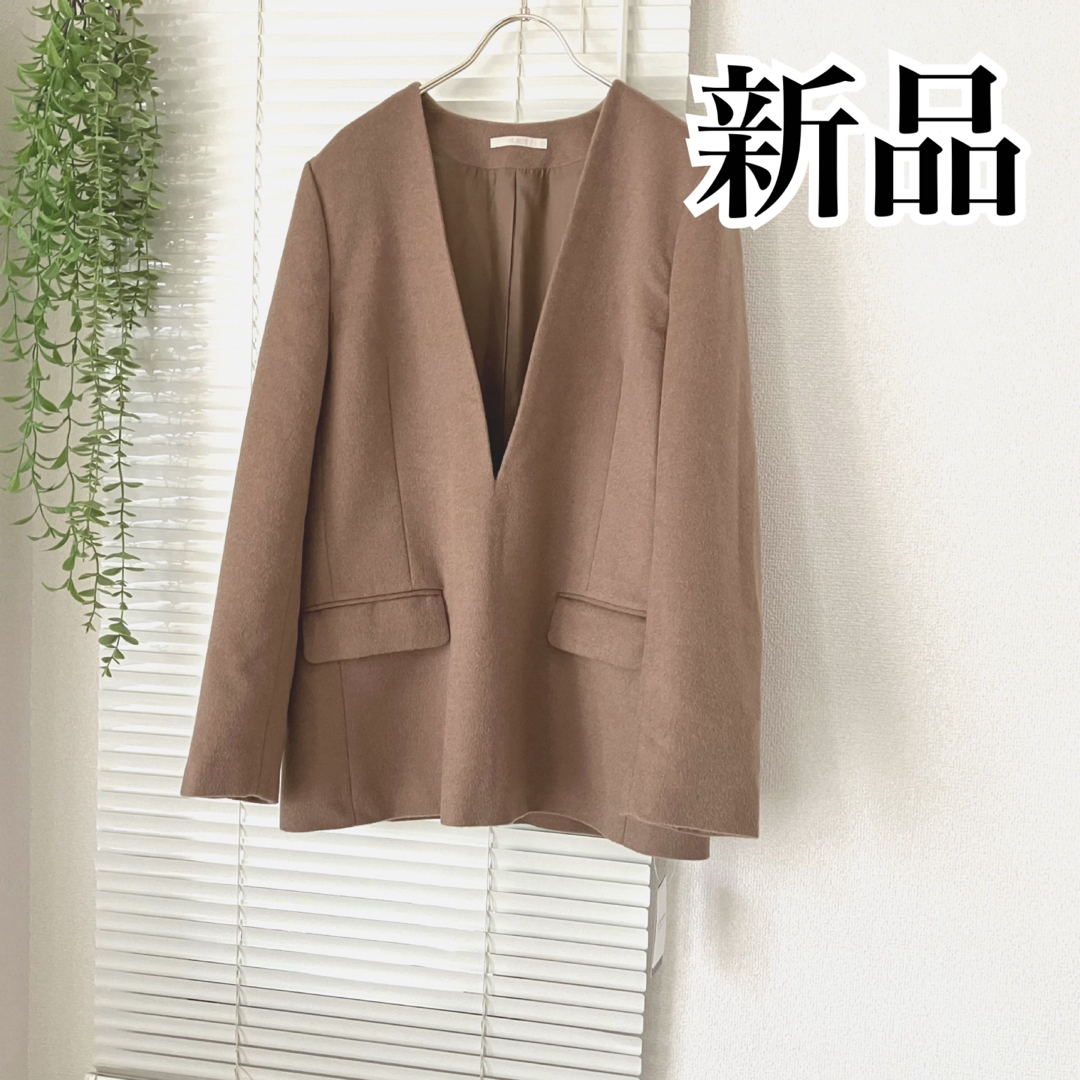 Plage - 【新品】【2023AW】Plage WO V-Neck ブラウス ジャケット