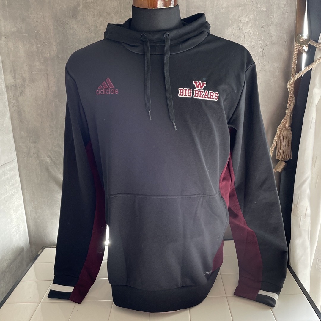 adidas - adidas × 早稲田ビッグベアーズ 早稲田大学米式蹴球部パーカー Lサイズの通販 by でぃおん's shop|アディダス ならラクマ adidas - adidas × 早稲田ビッグベアーズ 早稲田大学米式蹴球部パーカー Lサイズの通販 by でぃおん's shop|アディダス ならラクマ