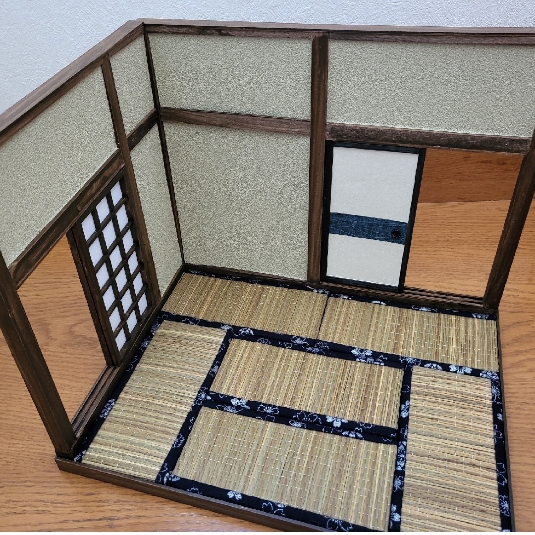 ☆昭和☆レトロ☆ミニチュア ドールハウス☆和室☆の通販 by た ☆昭和☆レトロ☆ミニチュア ドールハウス☆和室☆の通販 by た