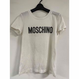 モスキーノ(MOSCHINO)のMOSCHINO ロゴ入り TシャツSサイズ(Tシャツ(半袖/袖なし))