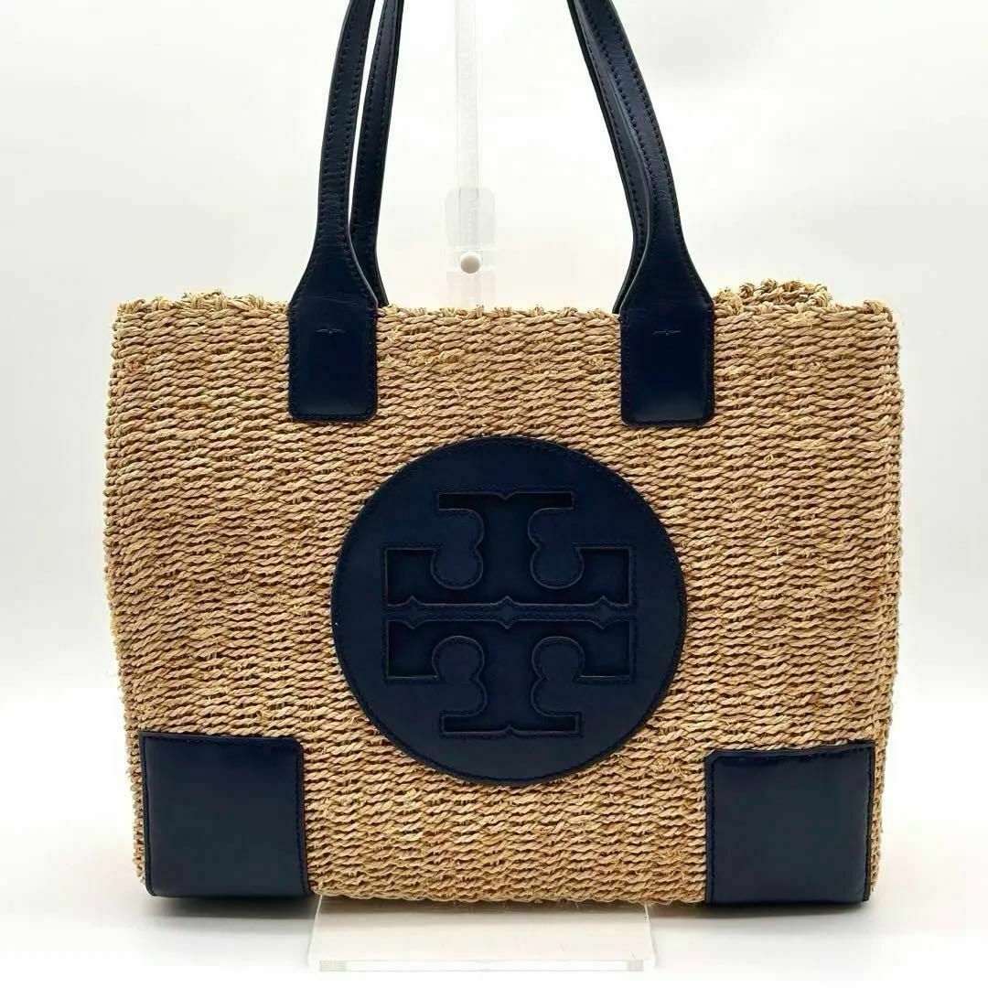 TORYBURCH トリーバーチ エラ トートバッグラフィア カゴ肩掛け A4可 TORYBURCH トリーバーチ エラ トートバッグラフィア カゴ肩掛け A4可