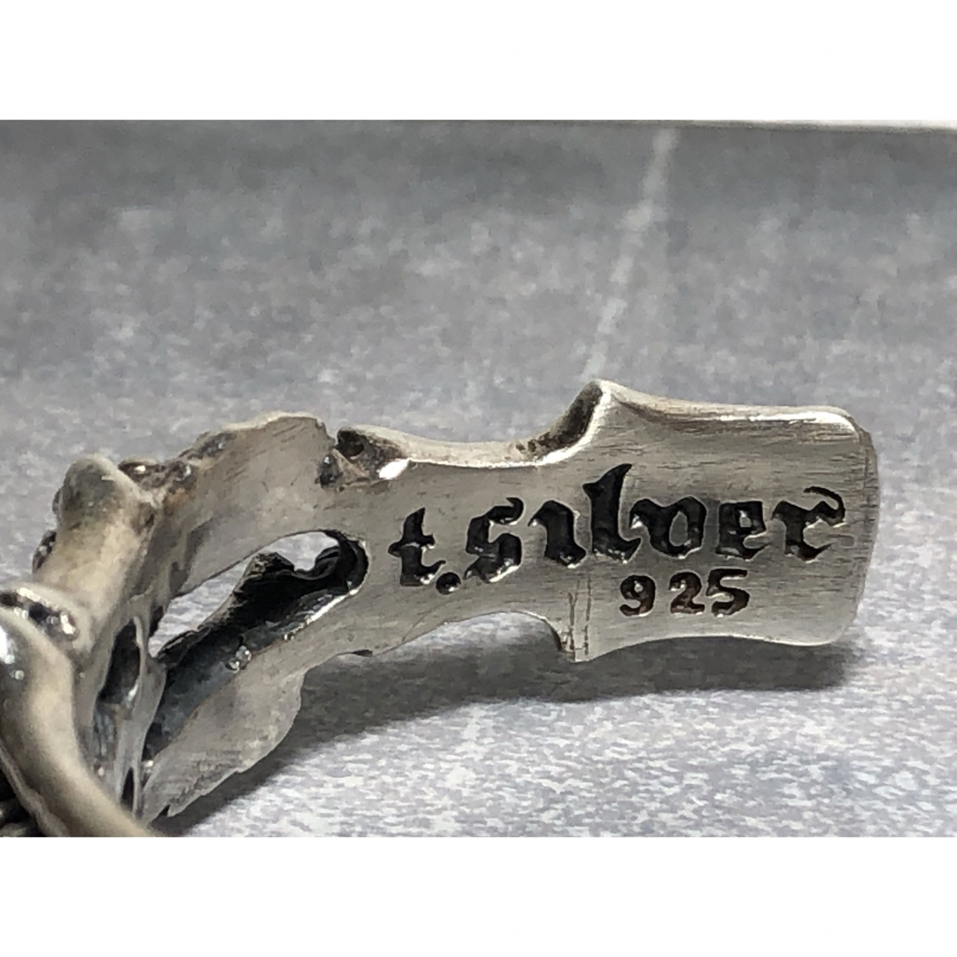 重量感!スカル シルバー バングル silver 925 髑髏 ドクロ 重量感!スカル シルバー バングル silver 925 髑髏 ドクロ