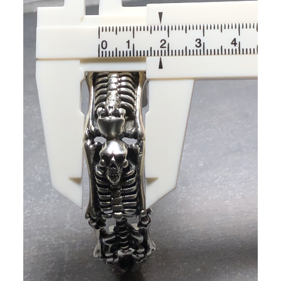 重量感!スカル シルバー バングル silver 925 髑髏 ドクロ 重量感!スカル シルバー バングル silver 925 髑髏 ドクロ