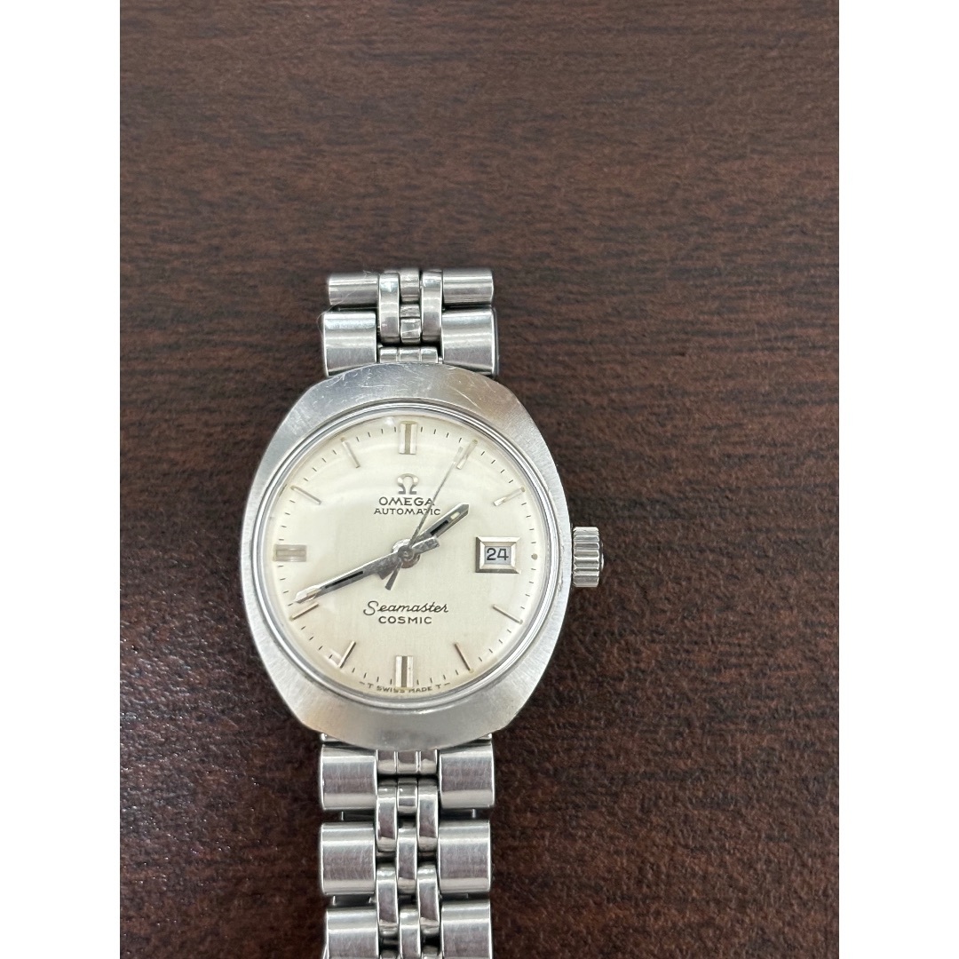 OMEGA - 日差抜群OH済み 風防新品交換済み omega Seamaster cosmic