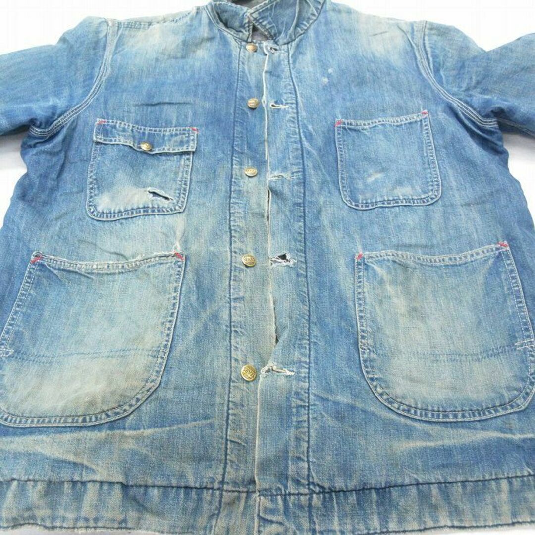 XL☆古着 シアーズ 長袖 カバーオール メンズ 70年代 70s ボロ XL☆古着 シアーズ 長袖 カバーオール メンズ 70年代 70s ボロ