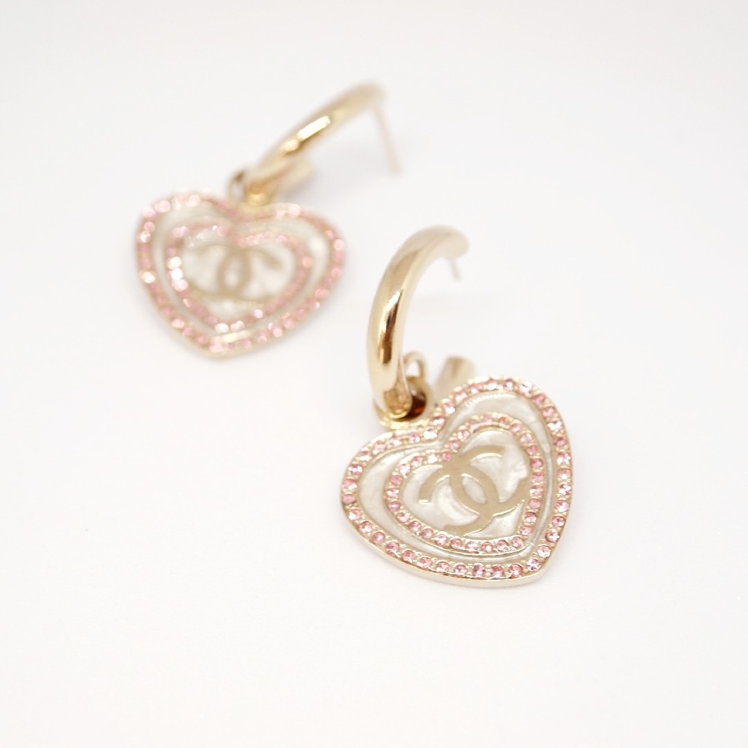 CHANEL - 新品未使用【シャネル CHANEL】ピアス ハート CCココ CHANEL - 新品未使用【シャネル CHANEL】ピアス ハート CCココ