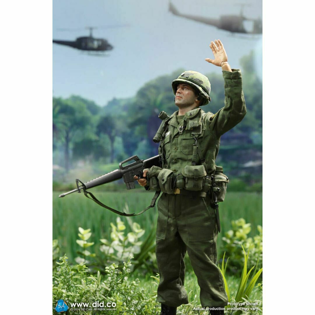 DID 1/6 ベトナム戦争 アメリカ陸軍 第1騎兵隊 騎兵大隊司令官 DID 1/6 ベトナム戦争 アメリカ陸軍 第1騎兵隊 騎兵大隊司令官