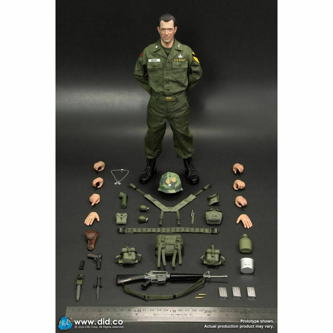 DID 1/6 ベトナム戦争 アメリカ陸軍 第1騎兵隊 騎兵大隊司令官 DID 1/6 ベトナム戦争 アメリカ陸軍 第1騎兵隊 騎兵大隊司令官