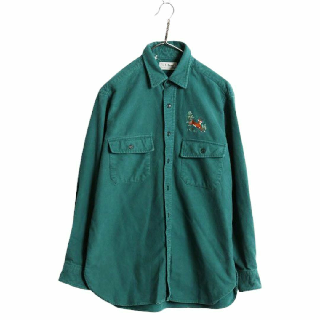 L.L.Bean - 90s USA製 エルエルビーン コットン シャモア クロス L.L.Bean - 90s USA製 エルエルビーン コットン シャモア クロス