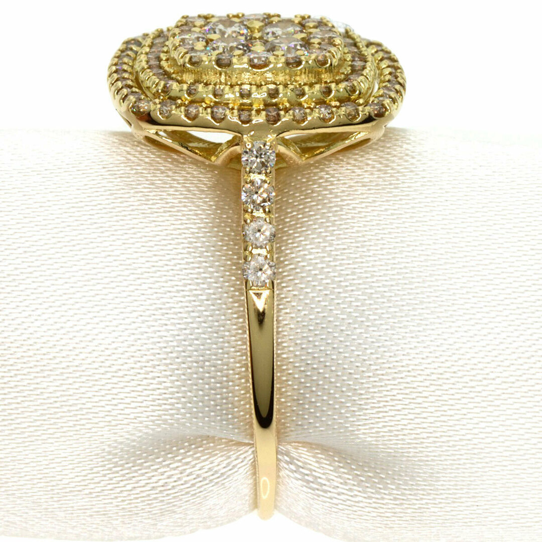 SELECT JEWELRY クンツァイト ダイヤモンド リング・指輪 K18YG SELECT JEWELRY クンツァイト ダイヤモンド リング・指輪 K18YG