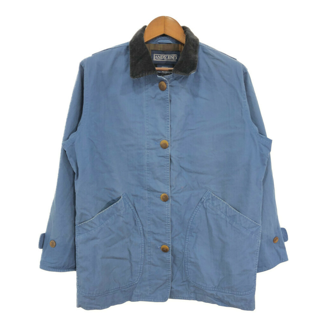 90年代 LANDS' END ランズエンド ハンティングジャケット ブルー 90年代 LANDS' END ランズエンド ハンティングジャケット ブルー