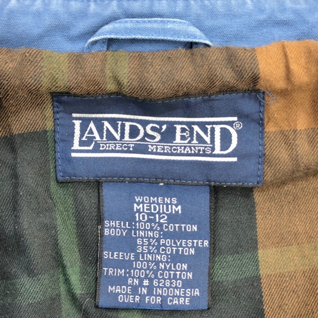 90年代 LANDS' END ランズエンド ハンティングジャケット ブルー 90年代 LANDS' END ランズエンド ハンティングジャケット ブルー