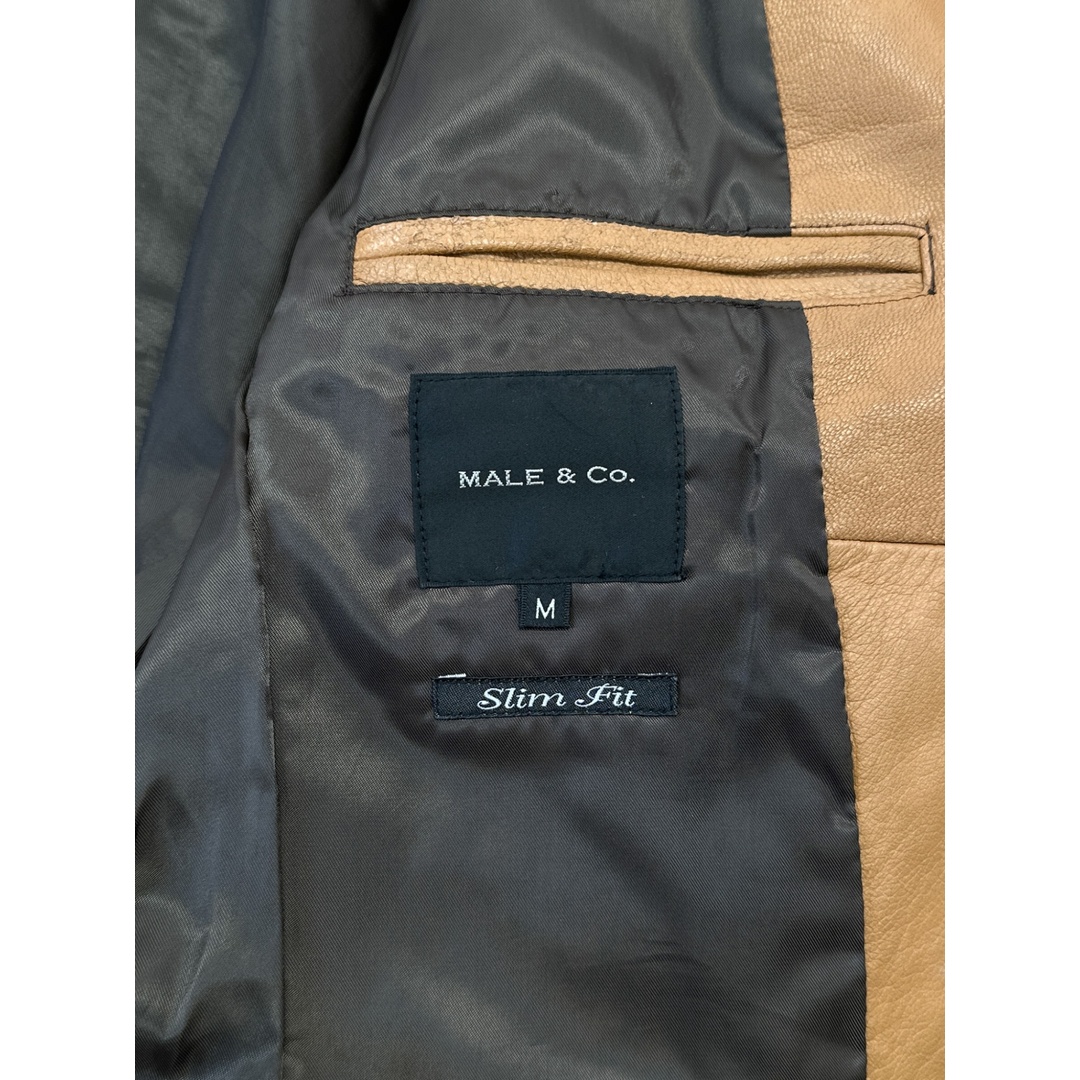 MALE&Co. - 上質 羊革 ラムレザー MALE & Co メイルアンドコー MALE&Co. - 上質 羊革 ラムレザー MALE & Co メイルアンドコー