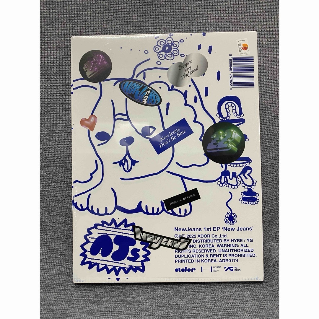 뉴진스 | NEWJEANS 1ST EP ALBUM [ NEW JEANS ] BLUEBOOK VER