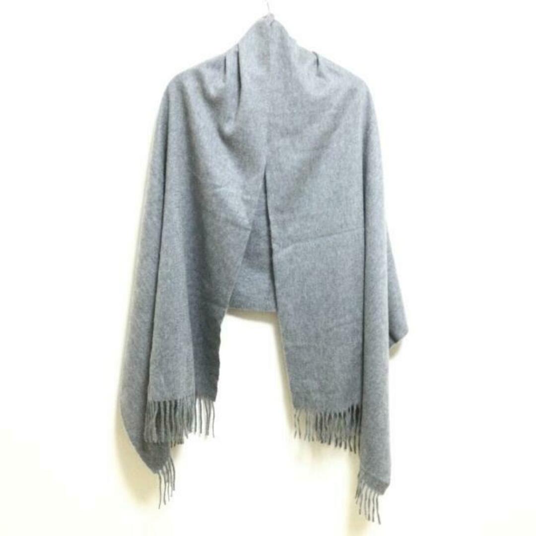 Begg&Co(ベグアンドコー) ストール(ショール) - グレー カシミヤ Begg&Co(ベグアンドコー) ストール(ショール) - グレー カシミヤ