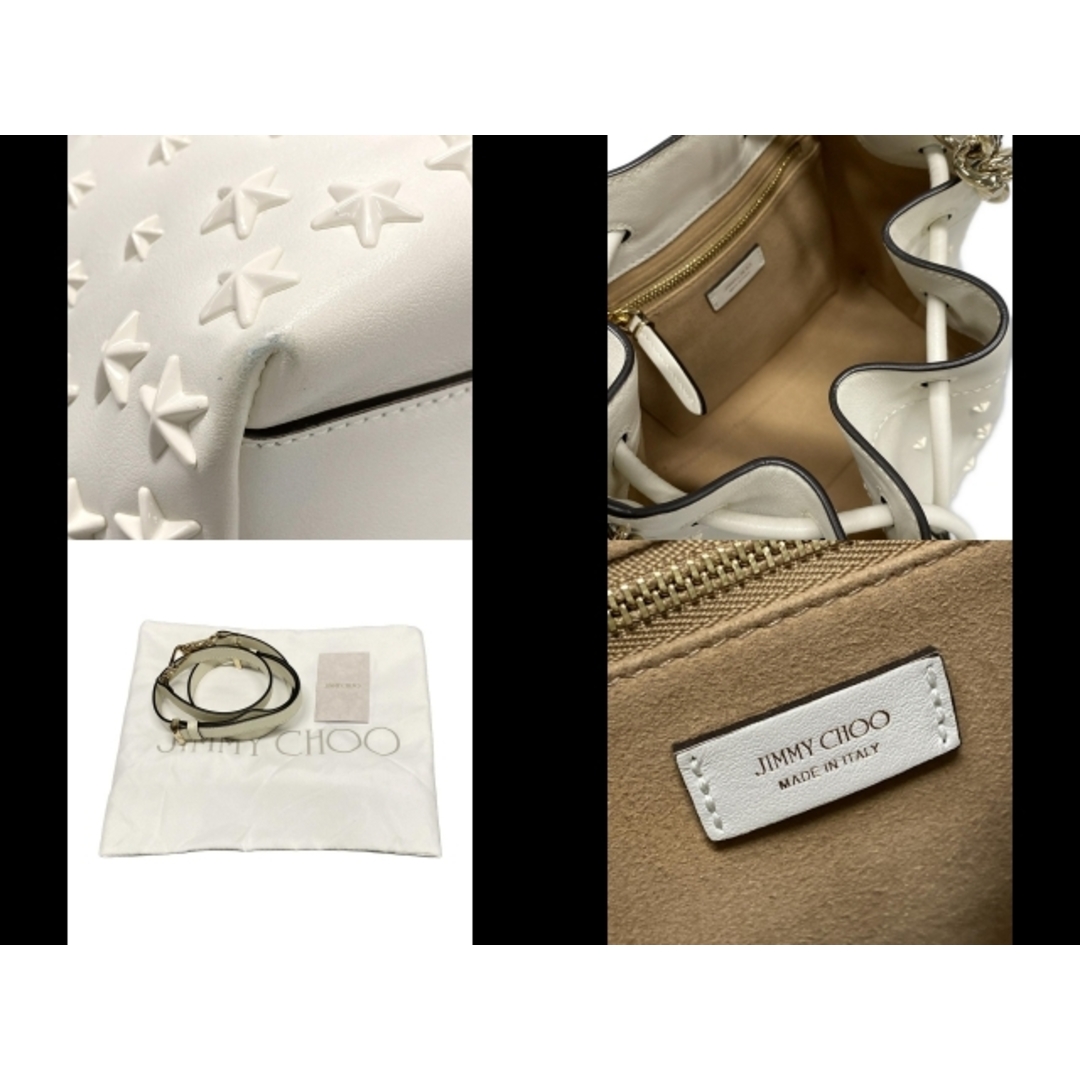 JIMMY CHOO(ジミーチュウ) ハンドバッグ ボンボン バケット JIMMY CHOO(ジミーチュウ) ハンドバッグ ボンボン バケット