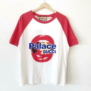 GUCCI(Tシャツ/カットソー(半袖/袖なし) ・ レッド/赤色系)の GUCCI(Tシャツ/カットソー(半袖/袖なし) ・ レッド/赤色系)の