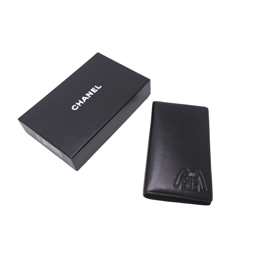 CHANEL - 新品同様 CHANEL シャネル ジャケットモチーフ 長財布 CHANEL - 新品同様 CHANEL シャネル ジャケットモチーフ 長財布