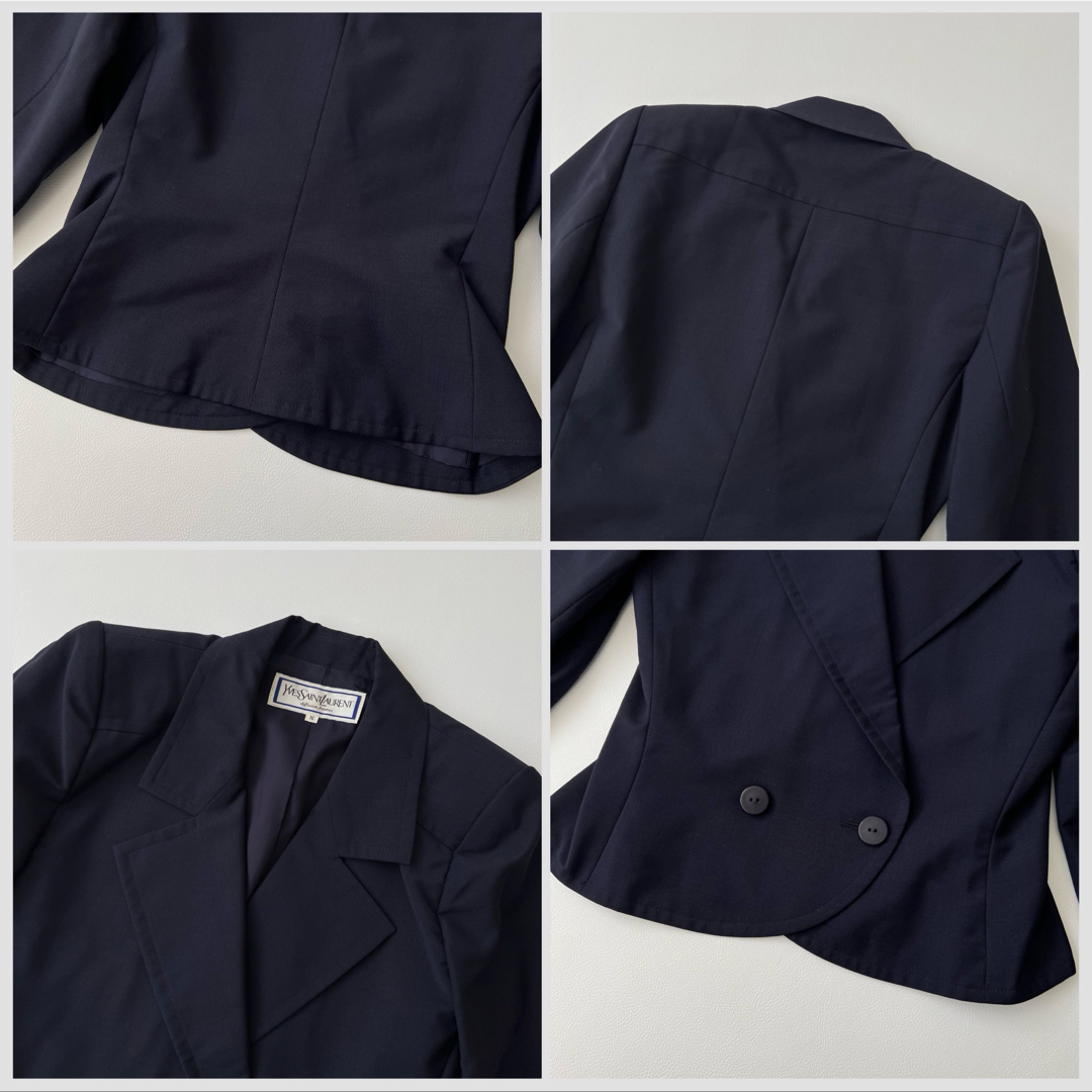 美品 Yves Saint Laurent サンローラン セットアップスーツ 美品 Yves Saint Laurent サンローラン セットアップスーツ