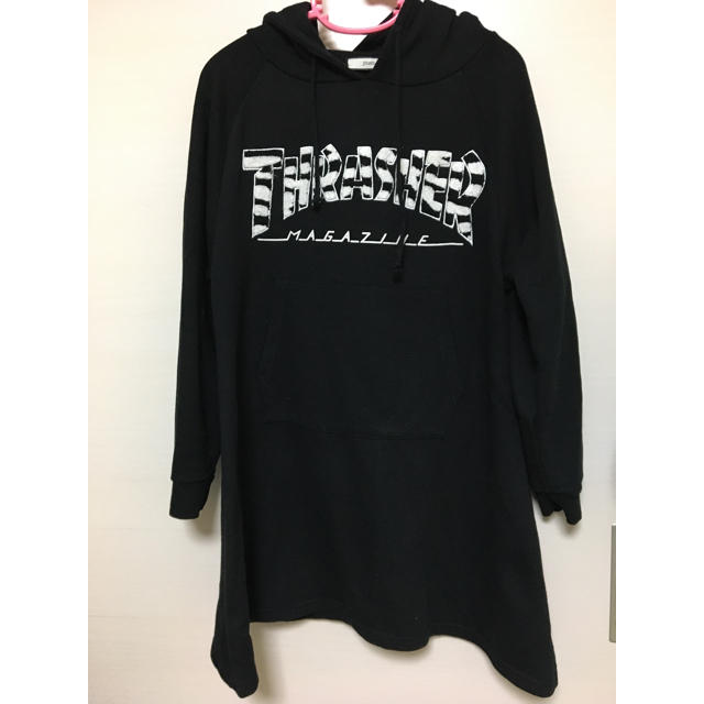 jouetie(ジュエティ)のみかっぺさん専用 jouetie×THRASHER ワンピース  レディースのワンピース(その他)の商品写真