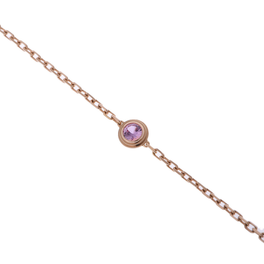 Cartier - 中古 カルティエ CARTIER レディース ブレスレット K18ピンクゴールド ピンクサファイア