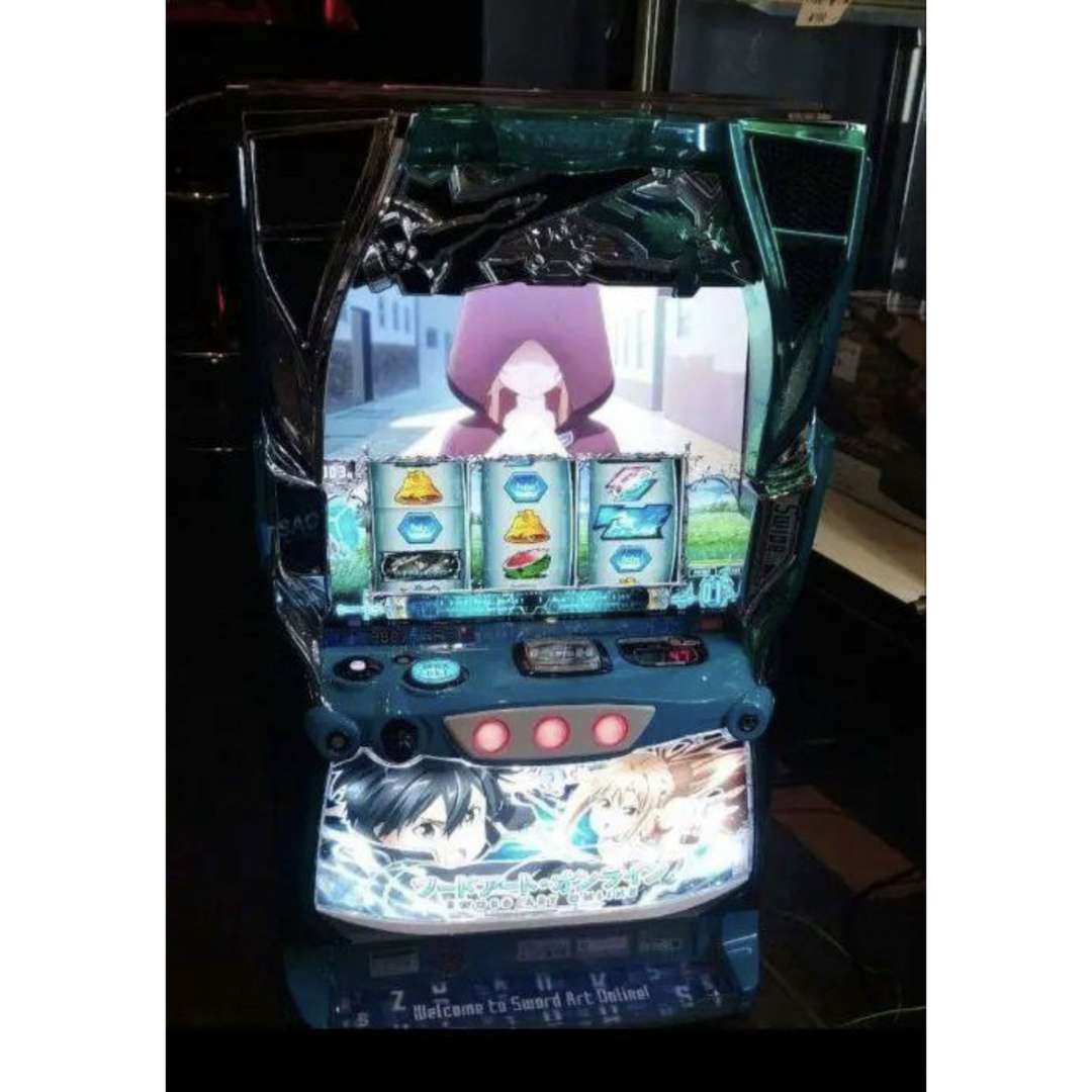 パチスロ実機 ソードアート・オンライン スマスロ簡易ユニット付 パチスロ実機 ソードアート・オンライン スマスロ簡易ユニット付