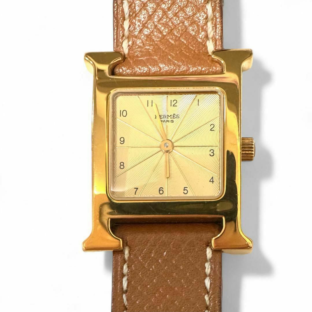 お気に入り Hウォッチ HERMES/エルメス HH1.201 稼働 レディース 腕時計 Hウォッチ