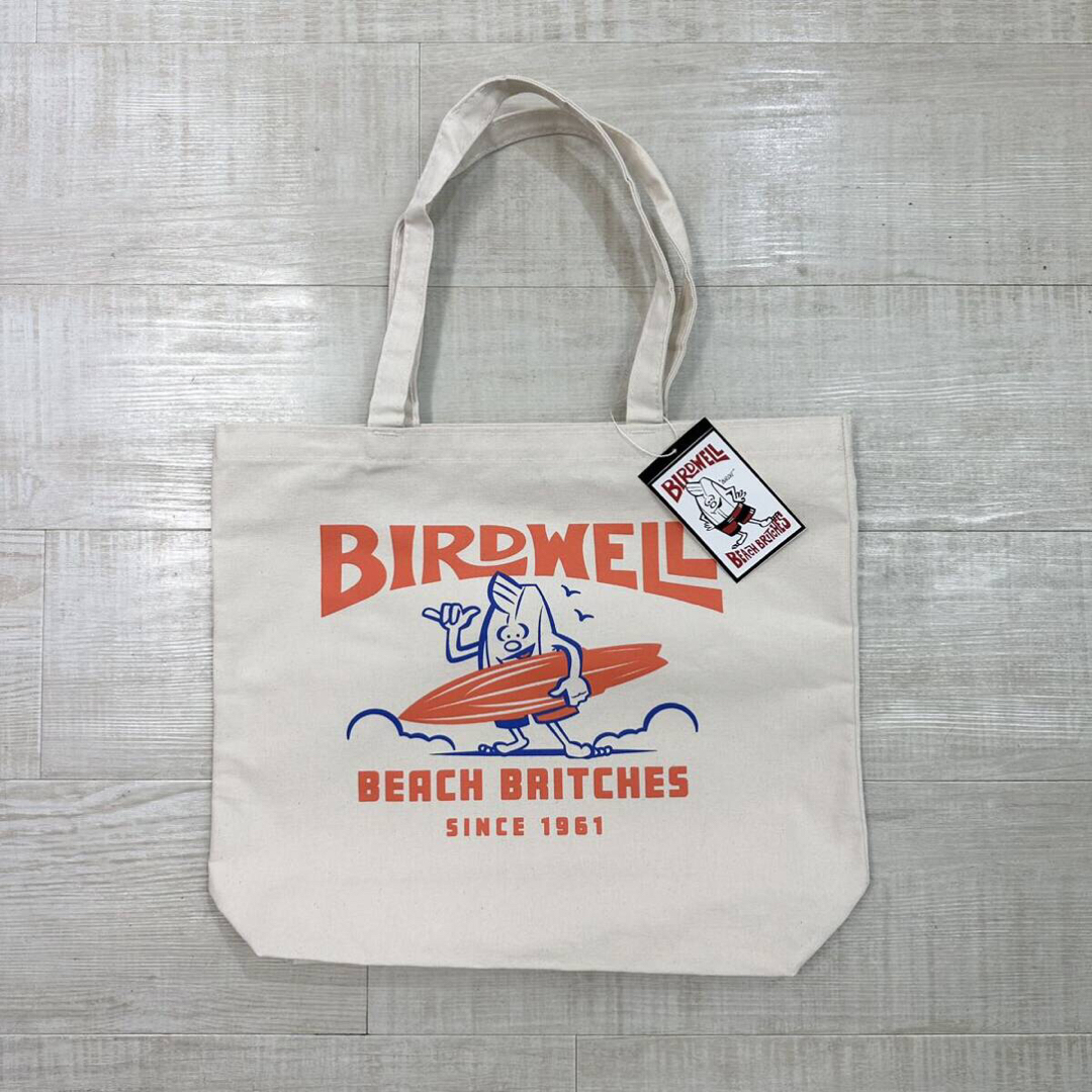 新品 バードウェル サーフィン バーディー キャンバス トート バッグ 新品 バードウェル サーフィン バーディー キャンバス トート バッグ