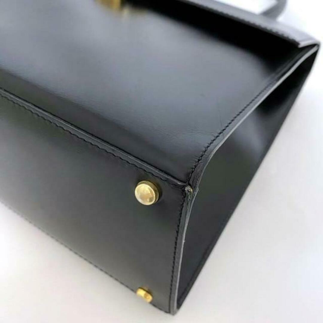 CELINE - セリーヌ トップハンドル バッグ ブラック サークル CELINE - セリーヌ トップハンドル バッグ ブラック サークル