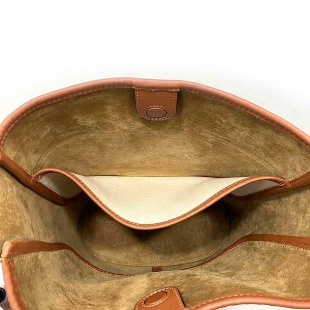 LOEWE - ロエベ ショルダーバッグ ブラウン ベージュ アナグラム LOEWE - ロエベ ショルダーバッグ ブラウン ベージュ アナグラム