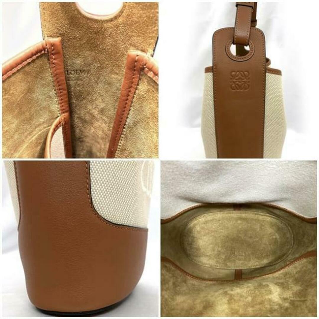 LOEWE - ロエベ ショルダーバッグ ブラウン ベージュ アナグラム LOEWE - ロエベ ショルダーバッグ ブラウン ベージュ アナグラム