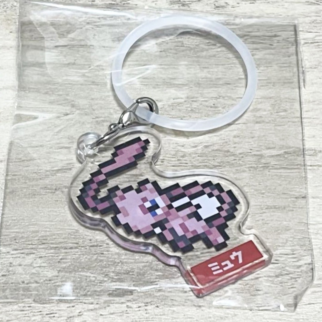 ポケモン(ポケモン)の新品未開封 ポケモン 明治 コーヒー ペットボトルチャーム ミュウ チャーム エンタメ/ホビーのおもちゃ/ぬいぐるみ(キャラクターグッズ)の商品写真
