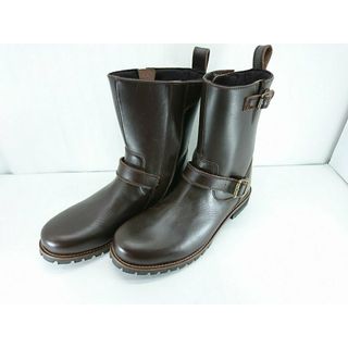 s24t-0376n【中古】デイトナ D17141 HBS-004 エンジニアブーツ ダークブラウン 28.0cm(装備/装具)