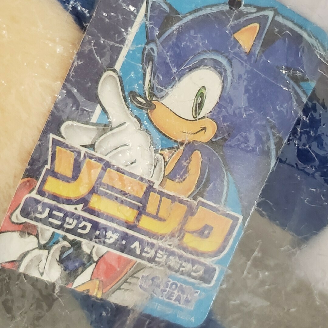 SEGA - 【未開封】 2001年製 ソニック ぬいぐるみ SONICTEAMの SEGA - 【未開封】 2001年製 ソニック ぬいぐるみ SONICTEAMの