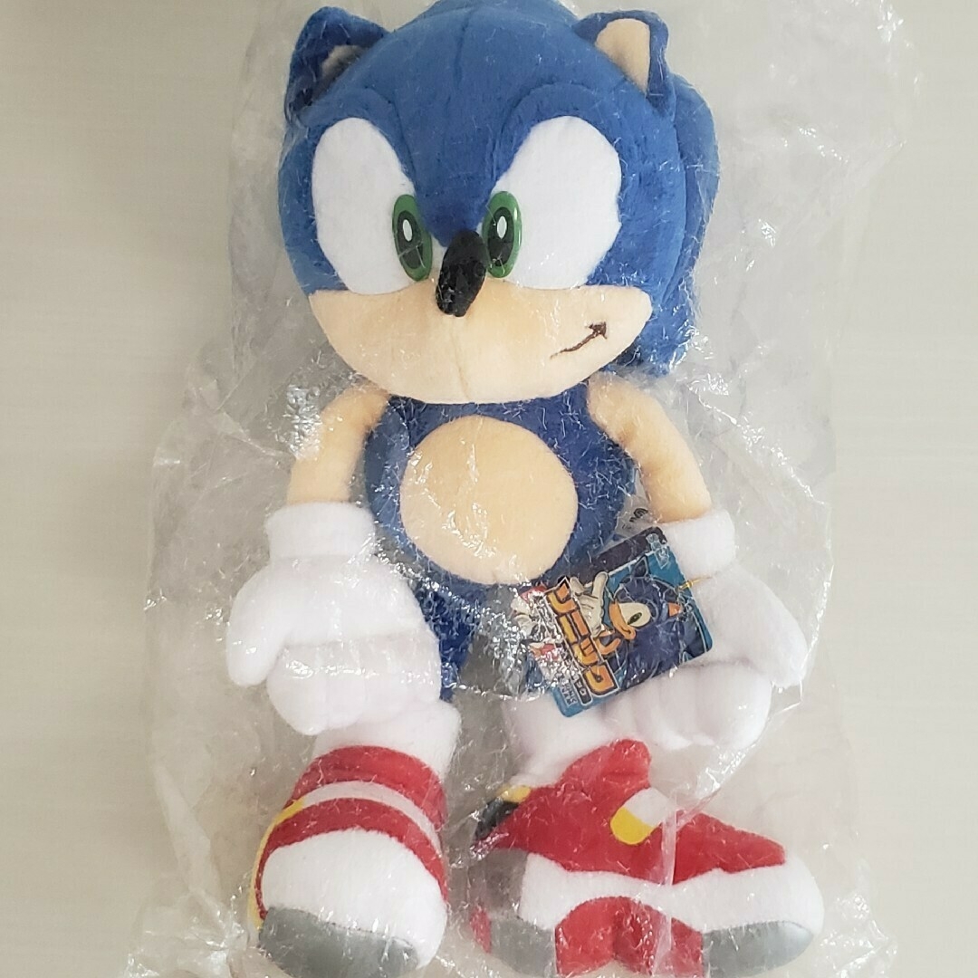 SEGA - 【未開封】 2001年製 ソニック ぬいぐるみ SONICTEAMの SEGA - 【未開封】 2001年製 ソニック ぬいぐるみ SONICTEAMの