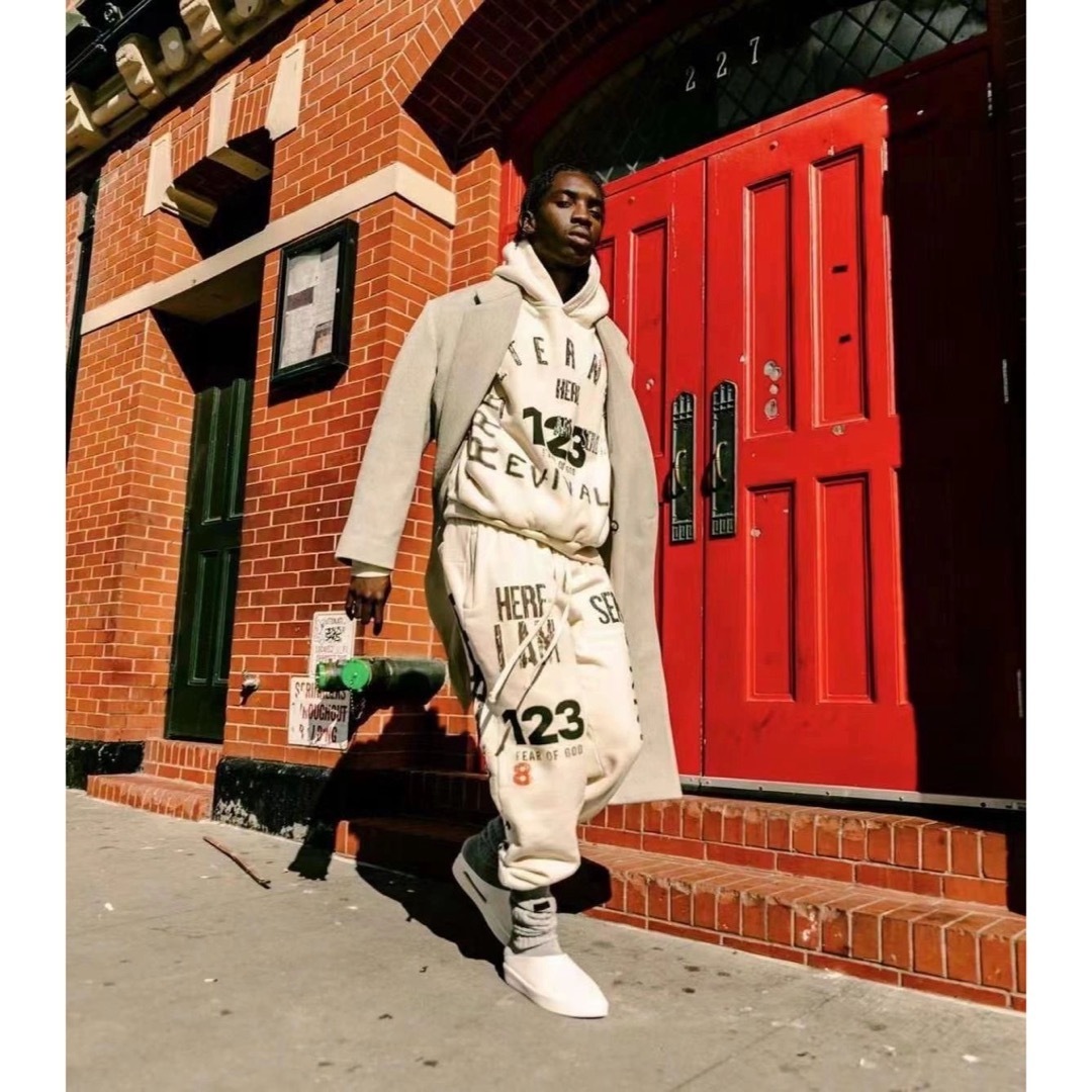 FEAR OF GOD - 【新品未使用】RRR123 × FEAR OF GOD パーカー 裏 FEAR OF GOD - 【新品未使用】RRR123 × FEAR OF GOD パーカー 裏