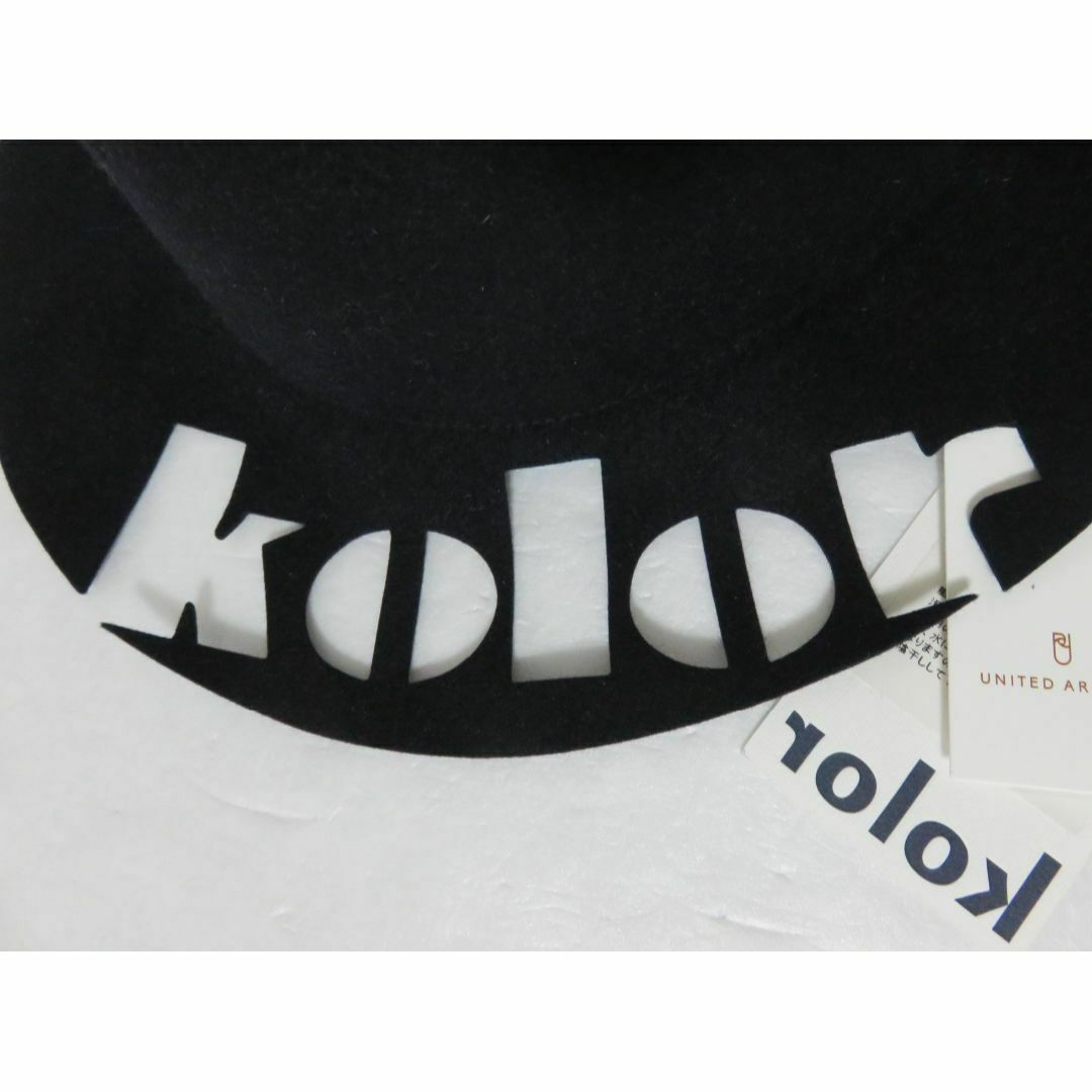kolor × KIJIMA TAKAYUKI ラビットヘアフェルト ハット 2 ハット kolor × KIJIMA TAKAYUKI ラビットヘアフェルト ハット 2 ハット