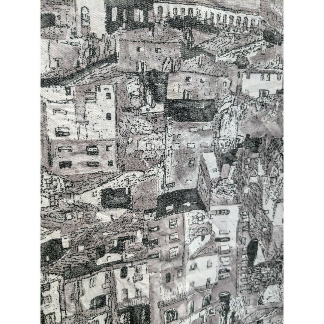 EURO VINTAGE ART TOWN PRINT NOCOLLAR JK EURO VINTAGE ART TOWN PRINT NOCOLLAR JK