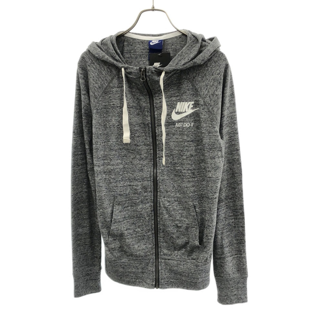 NIKE - ナイキ 未使用 長袖 ジップパーカー L グレー NIKE タグ NIKE - ナイキ 未使用 長袖 ジップパーカー L グレー NIKE タグ