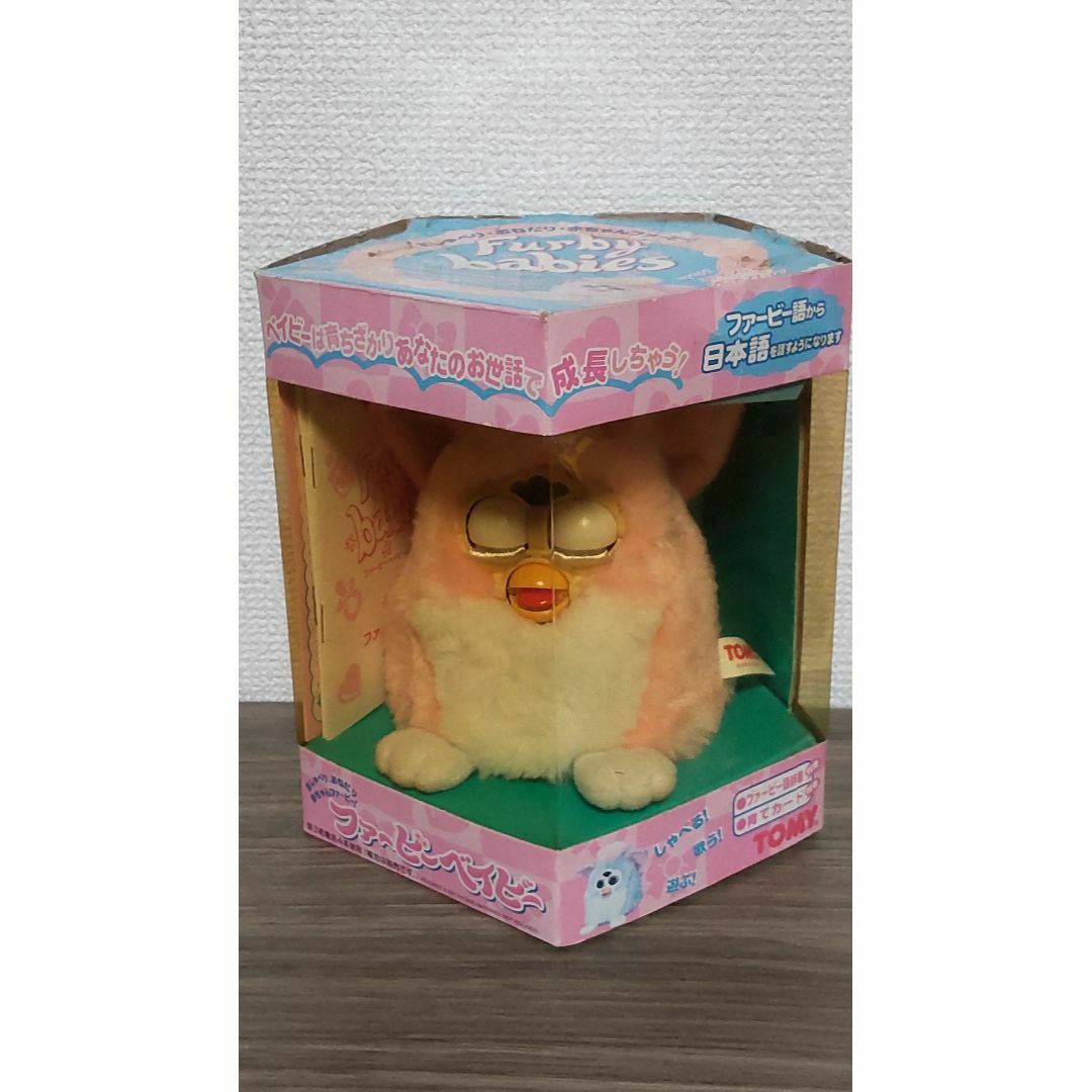 Takara Tomy - ファービー ベイビー Furby babies ピーチ ピンク 日本語版