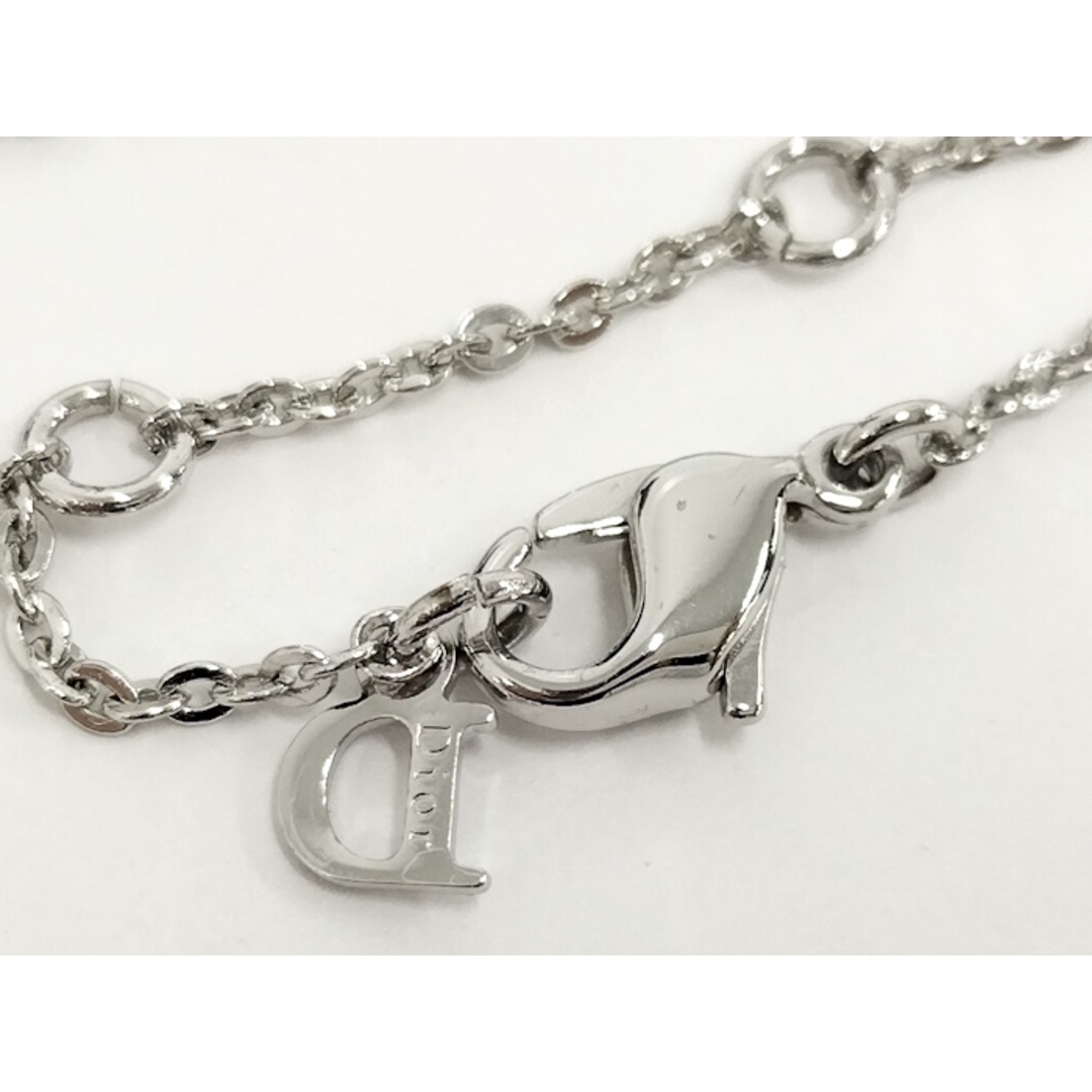 輝く高品質な Dior Christian - Dior Christian ネックレス アクセサリー ロゴ ネックレス(トップつき)