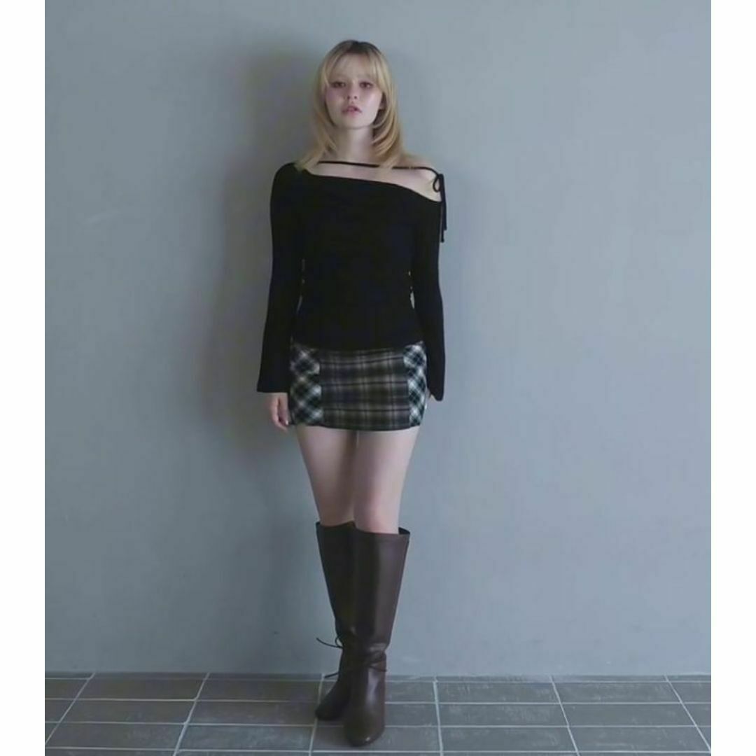 Bubbles - アンドマリー Andmary Vanessa ribbon tops blackの Bubbles - アンドマリー Andmary Vanessa ribbon tops blackの