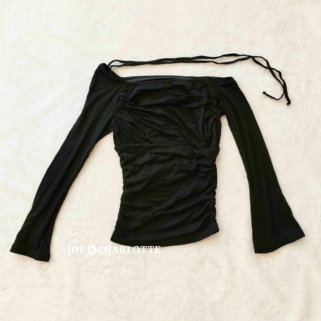 Bubbles - アンドマリー Andmary Vanessa ribbon tops blackの Bubbles - アンドマリー Andmary Vanessa ribbon tops blackの