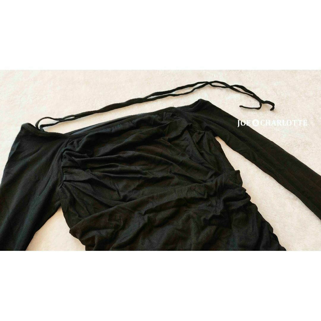 Bubbles - アンドマリー Andmary Vanessa ribbon tops blackの Bubbles - アンドマリー Andmary Vanessa ribbon tops blackの
