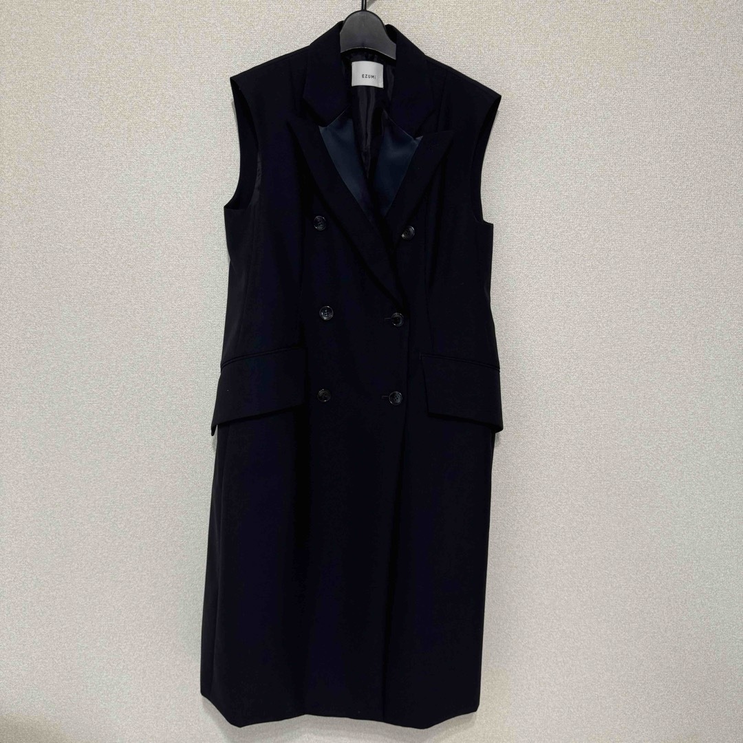 ESTNATION - 新作) 元値82,500円 EZUMi エズミ ジレ ロング ESTNATION - 新作) 元値82,500円 EZUMi エズミ ジレ ロング